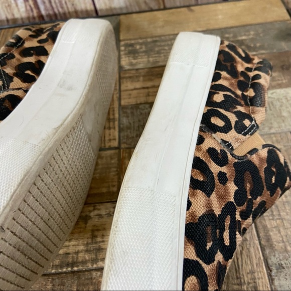 Steve Madden leopard print slips on sneakers size 7 - Picture 8 of 11